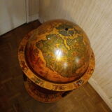 Mapmonde  bar à liqueur