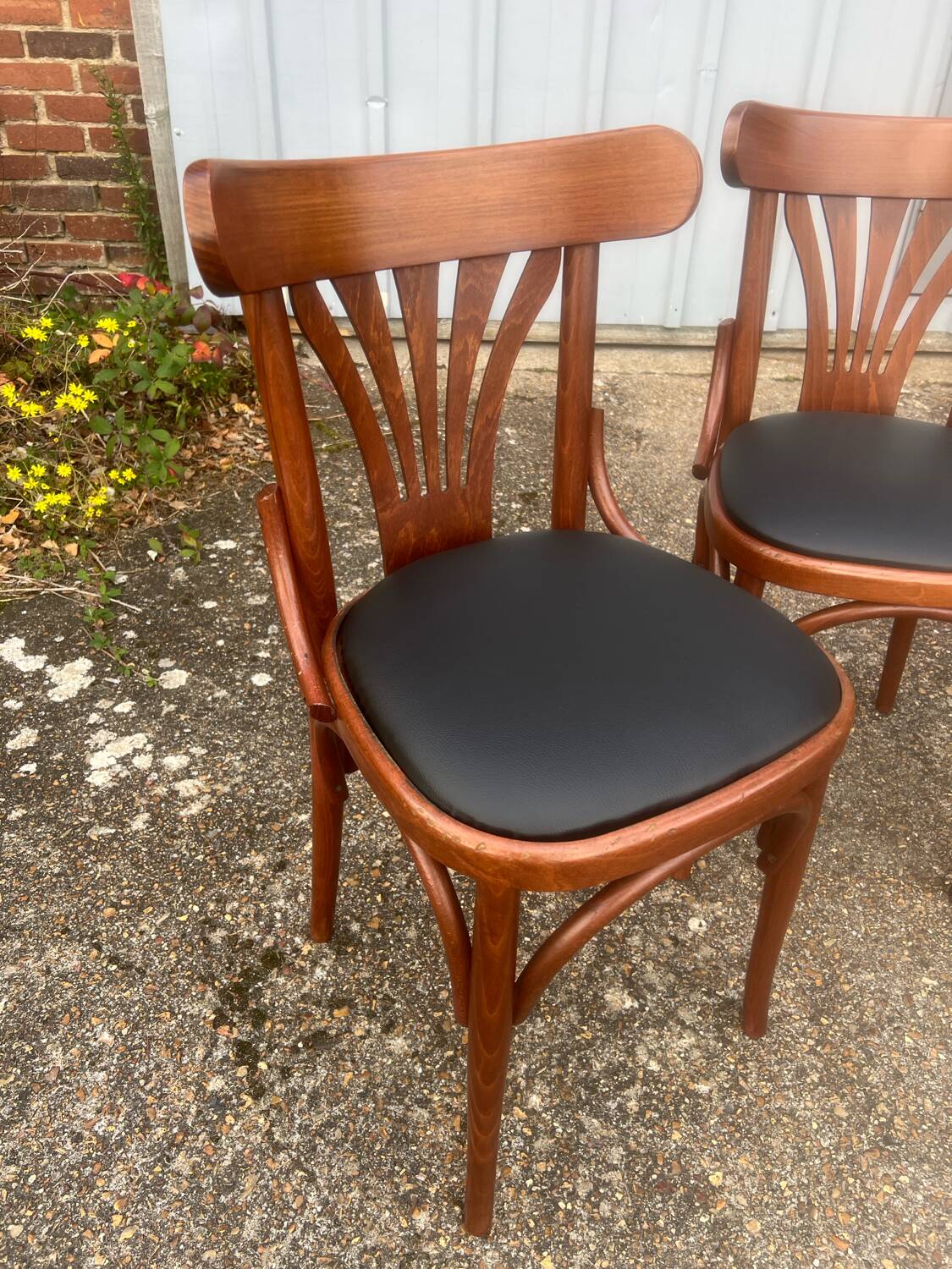 Lot de 4 chaises bistrot