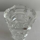 Crystal vase - Cristal d’Arques - geometric design