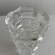 Crystal vase - Cristal d’Arques - geometric design