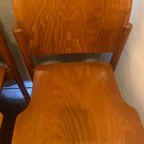 2 chaises vintage scandinave Kusch + Co