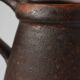Hartwig Heyne Dark Brown Rustic Jug, 1960s, Germany