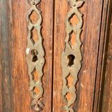 Paire de portes de communication néogothiques