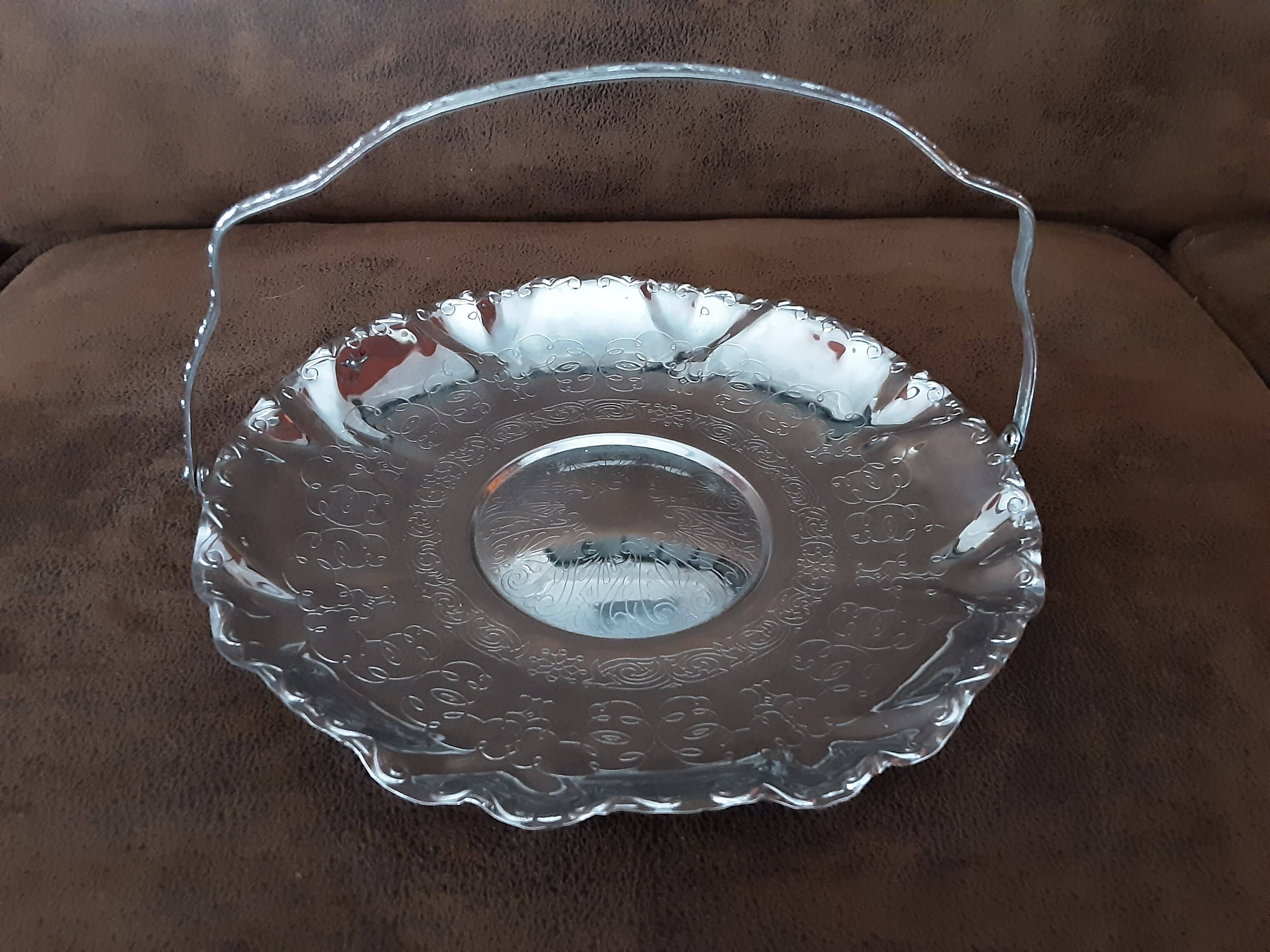 Vintage metal basket