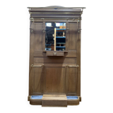 Coat rack - Solid oak wardrobe