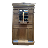 Coat rack - Solid oak wardrobe