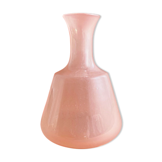 Pink opaline vase