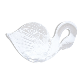 Cygne vide poche Cristal d'arques