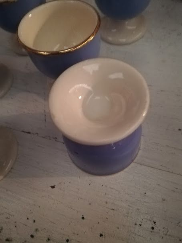Egg cups set of 6 - Villeroy and Boch porcelain