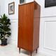 Standing man entrance cabinet