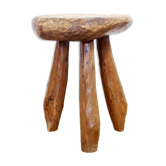 Vintage solid wood stool