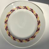 Hollow dish Limoges porcelain art deco