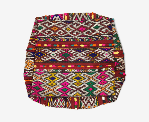 Pouf berbère marocain Kilim