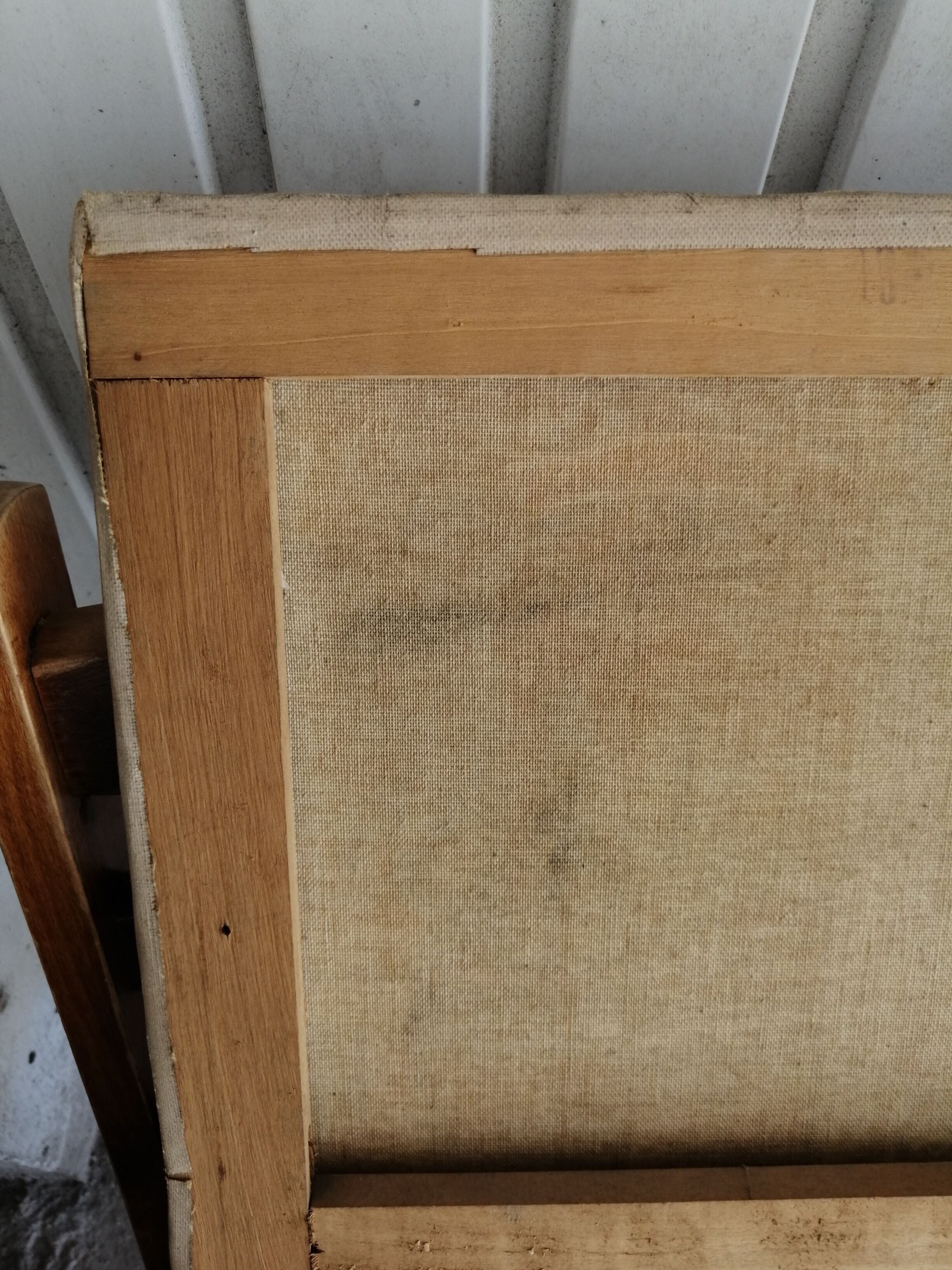 Old table 55 cm x 38 cm