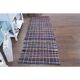 Vintage Turkish Hand-Knotted Wool Cotton Pink Kilim Runner Rug 83x220