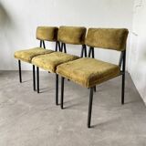 Set of three 50s chairs