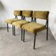 Set de trois chaises années 50