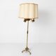 Lampadaire en bronze de style, second empire avec tête de lion