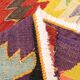 5x8 Red & Yellow Handmade Turkish Kilim Rug, 155x245Cm