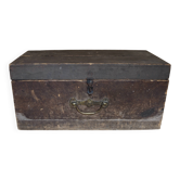 Old wooden workshop box from 1950