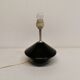 Royal Copenhagen Table Lamp made of hard pressed black glass