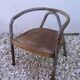 Chaise enfant bois et métal