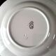4 deep plates half porcelain from Lunéville KG Model "Réverbère"