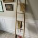 Decorative vintage bamboo ladder