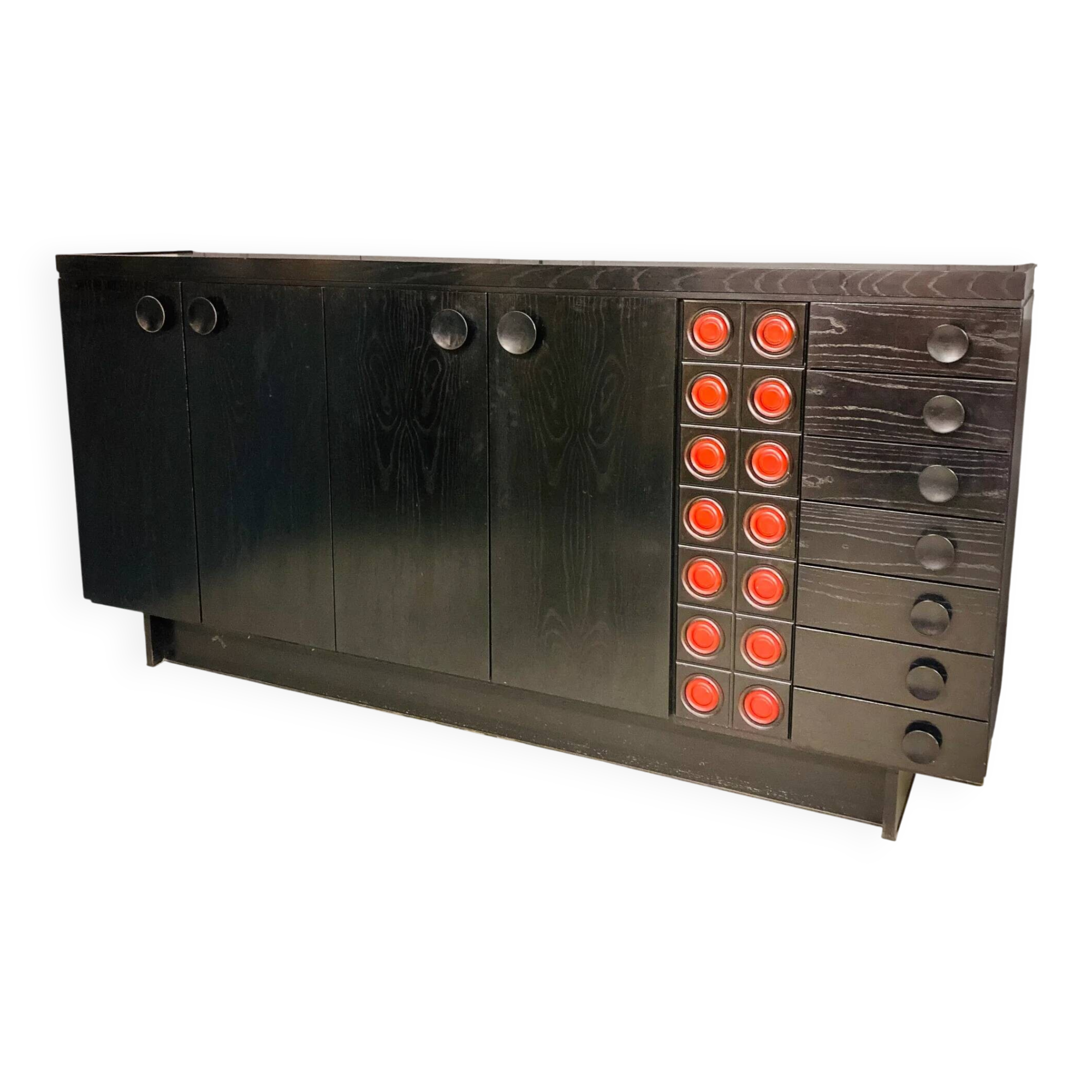 Vintage brutalist high-board 1970s