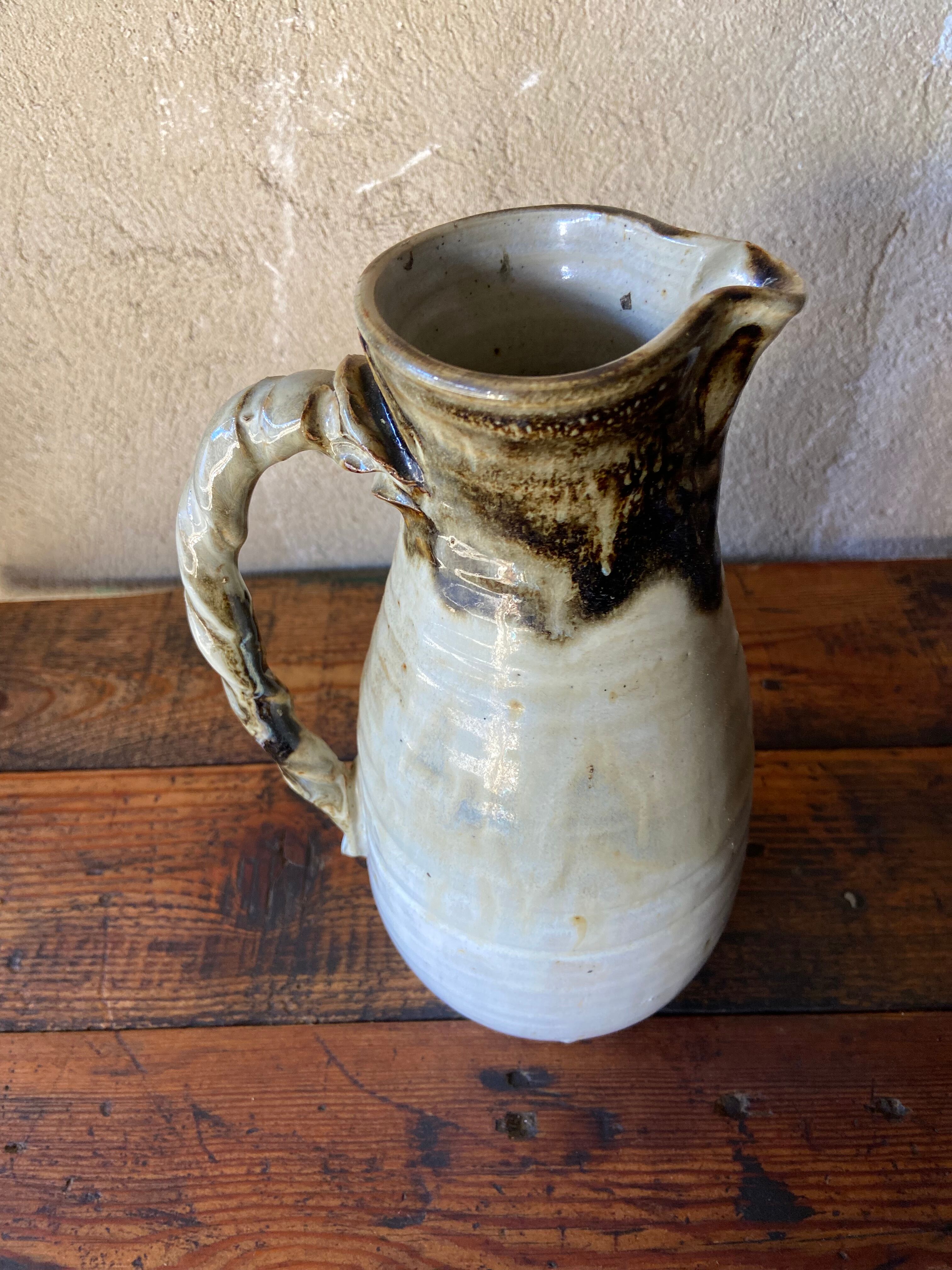 Ceramic pitcher