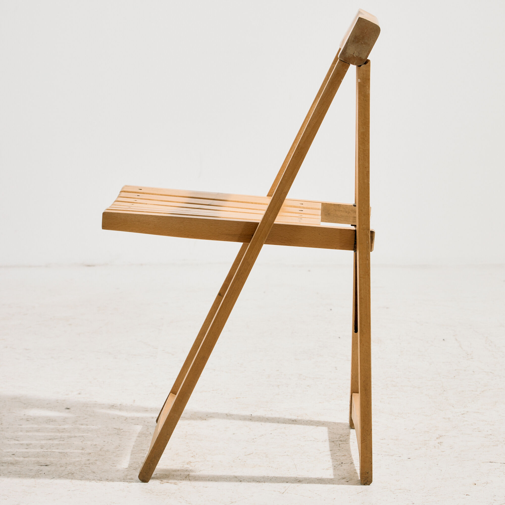 Beech chair by Aldo Jacober for Alberto Bazzani