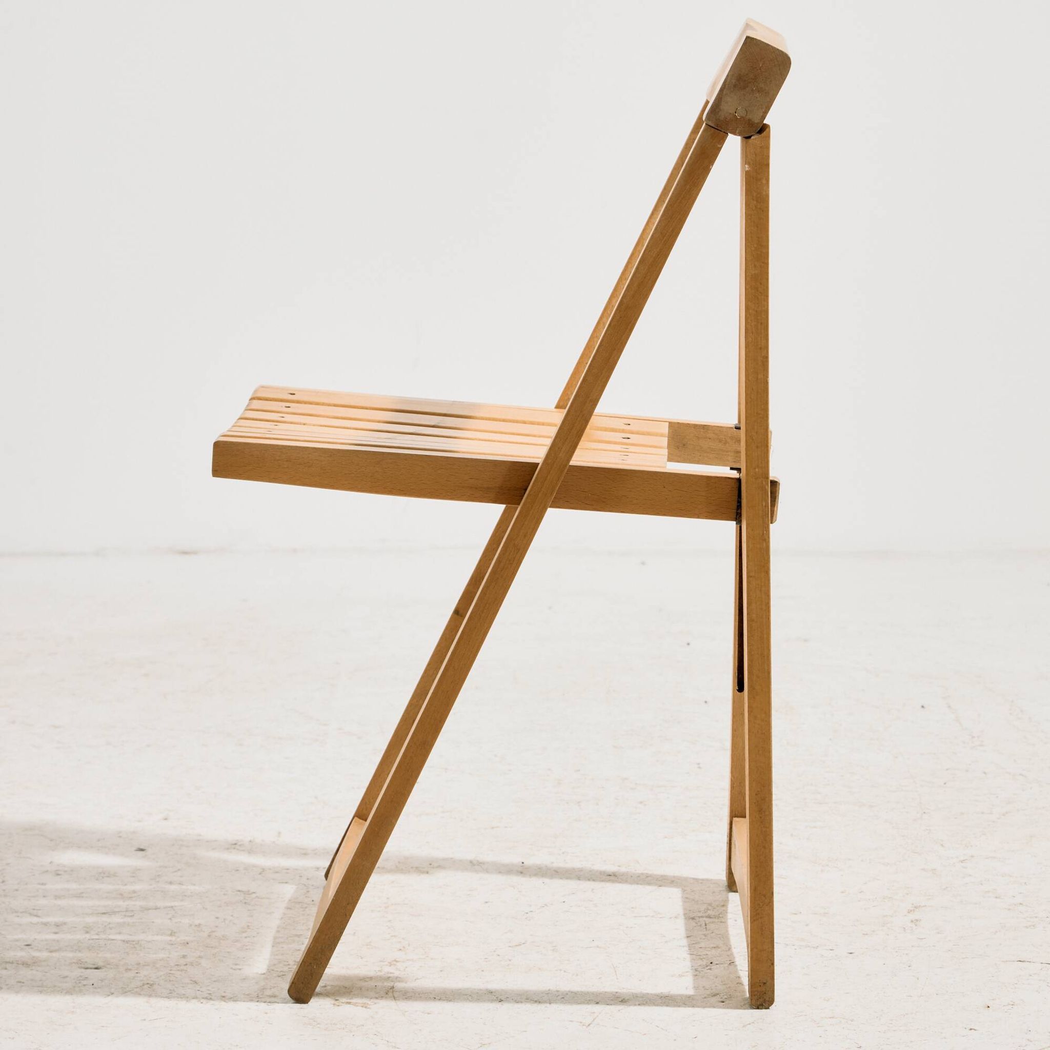 Beech chair by Aldo Jacober for Alberto Bazzani