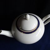 White porcelain teapot