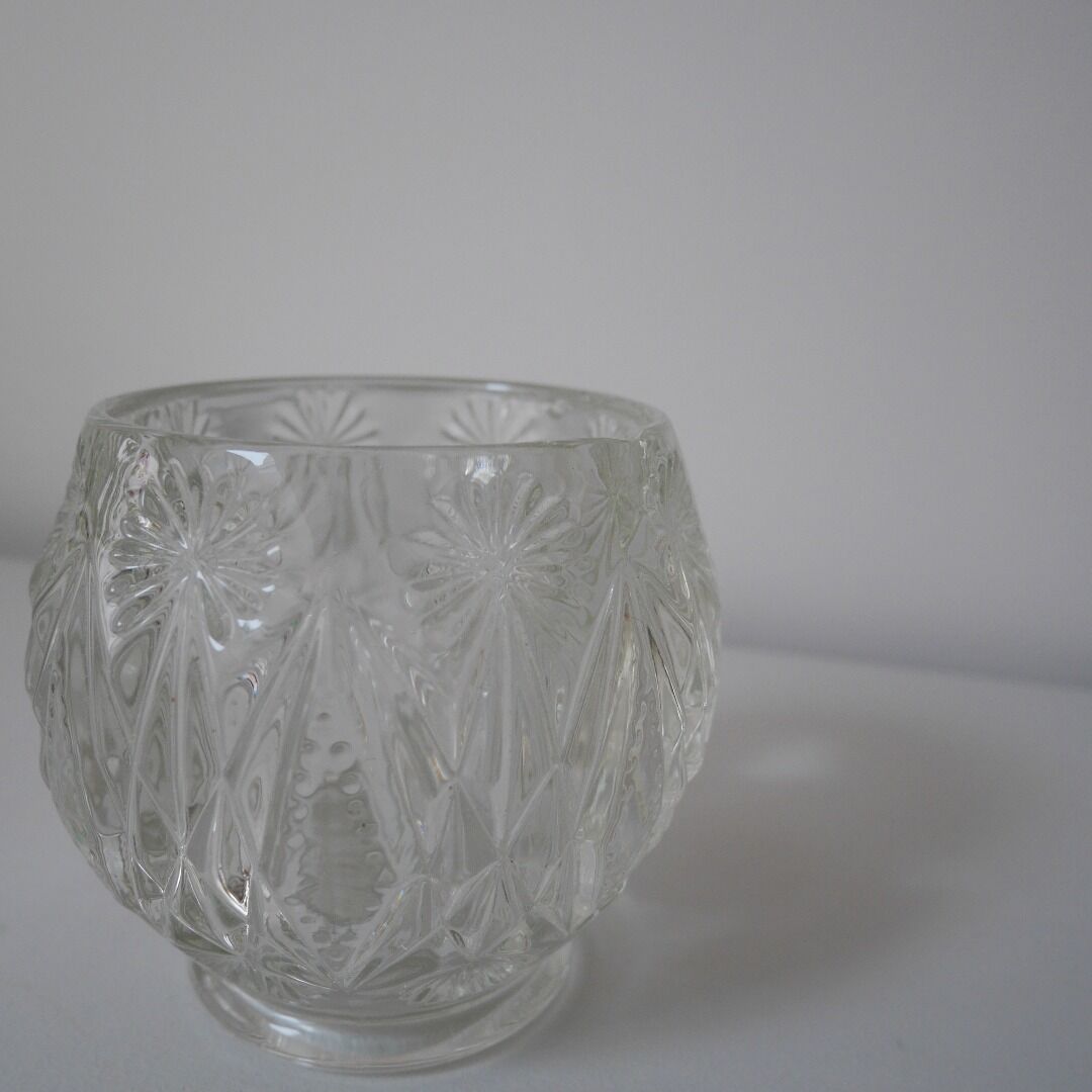 Avon glass vase
