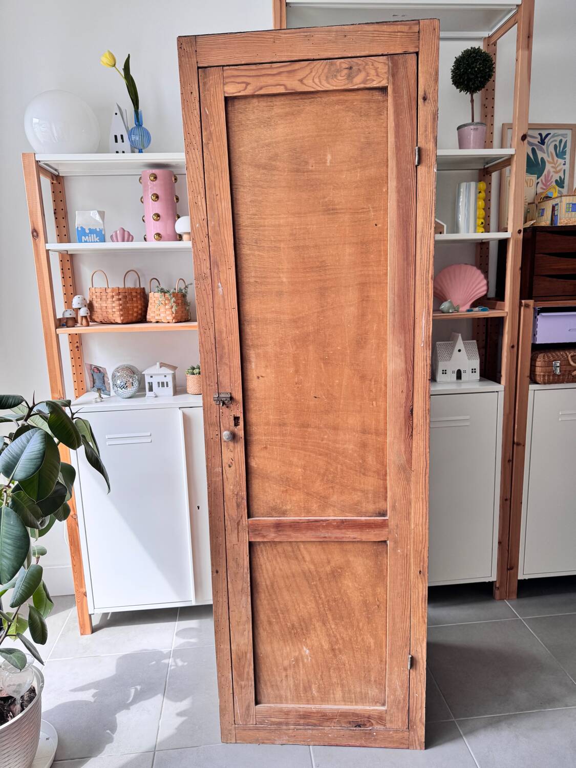 Tall men's wardrobe - Parisian - bonnetière