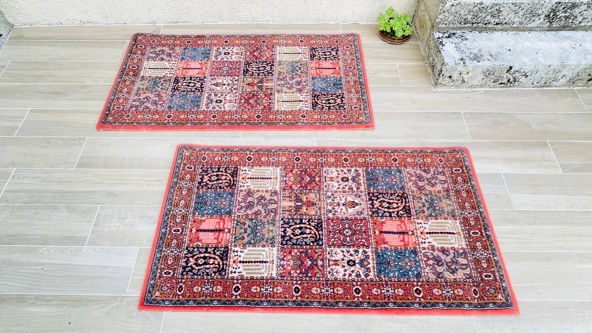Pair of Vintage Rugs, Art Deco Inspiration