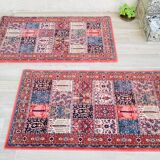 Pair of Vintage Rugs, Art Deco Inspiration