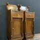 Paire de chevets empire en acajou