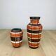 Pair of vintage West Germany vases, ceramic