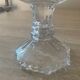 Bonbonnière vintage en verre soufflé