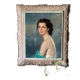 Old portrait of a woman in pastel - Cyprien Boulet