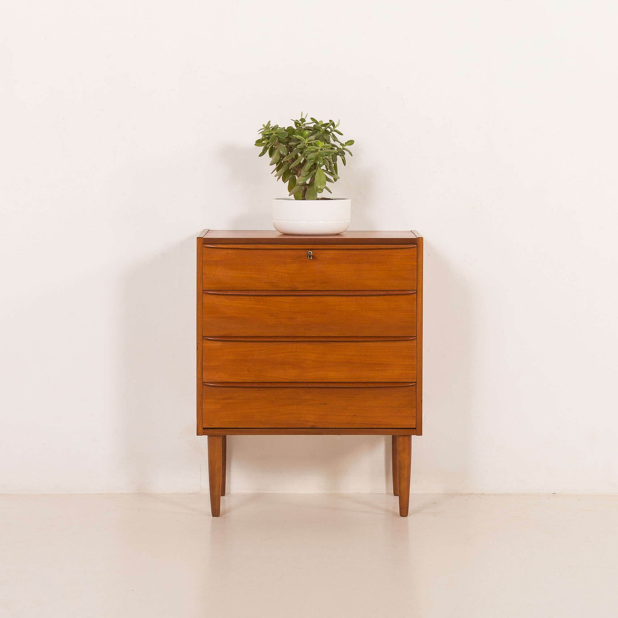 Danish teak chest of drawers, 1970s