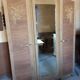 Renovated Art Deco oak wardrobe
