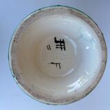 Large vase with ceramic handles Vallauris 1960