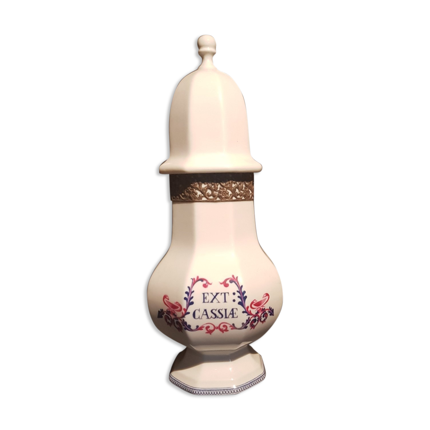 Porcelain pharmacy pot