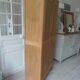 Vintage Parisian wardrobe has been completely sanded and waxed.