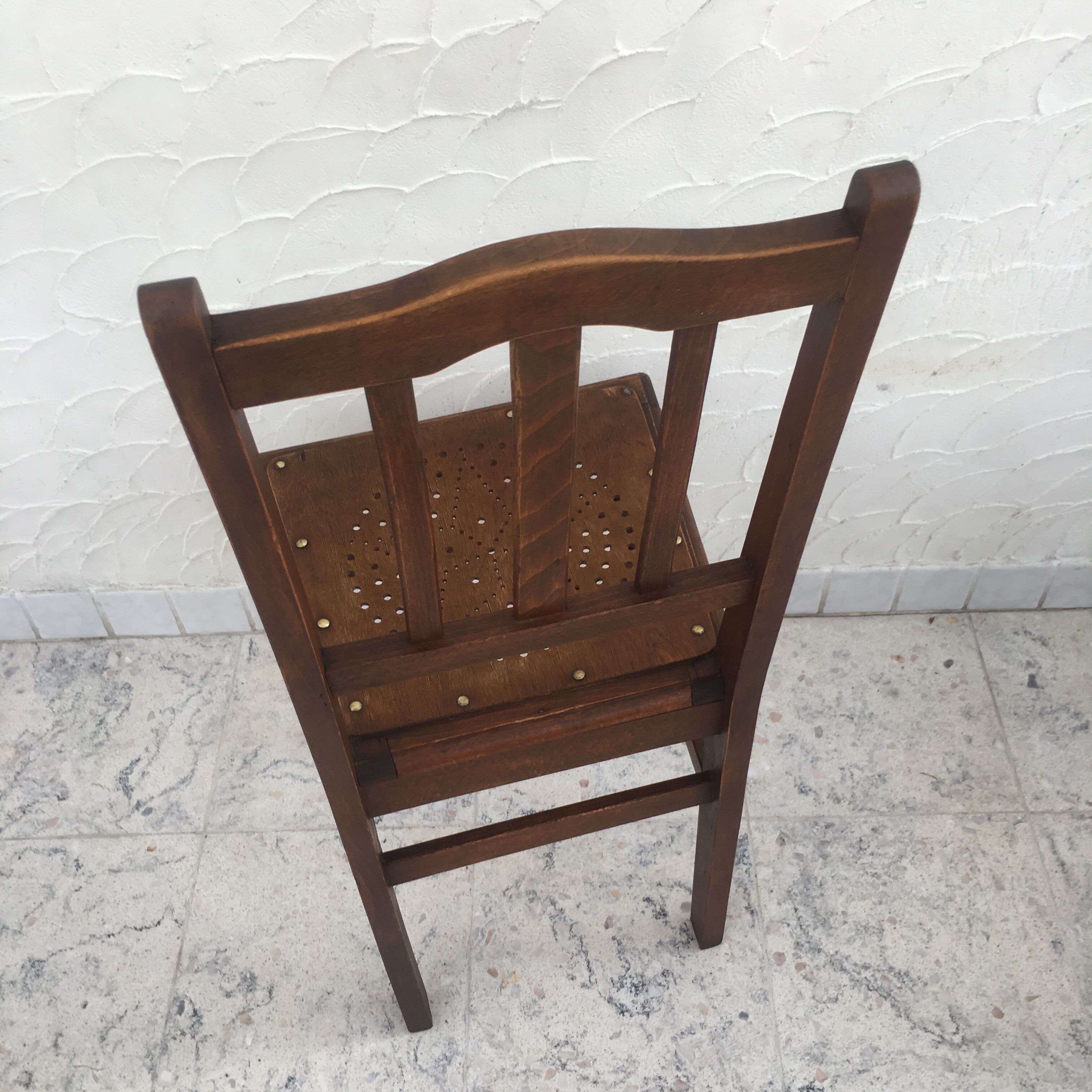 Lot of 6 Bistrot chairs Luterma