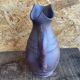 Old Iridescent Terracotta Pitcher Vintage Kitchen #D966