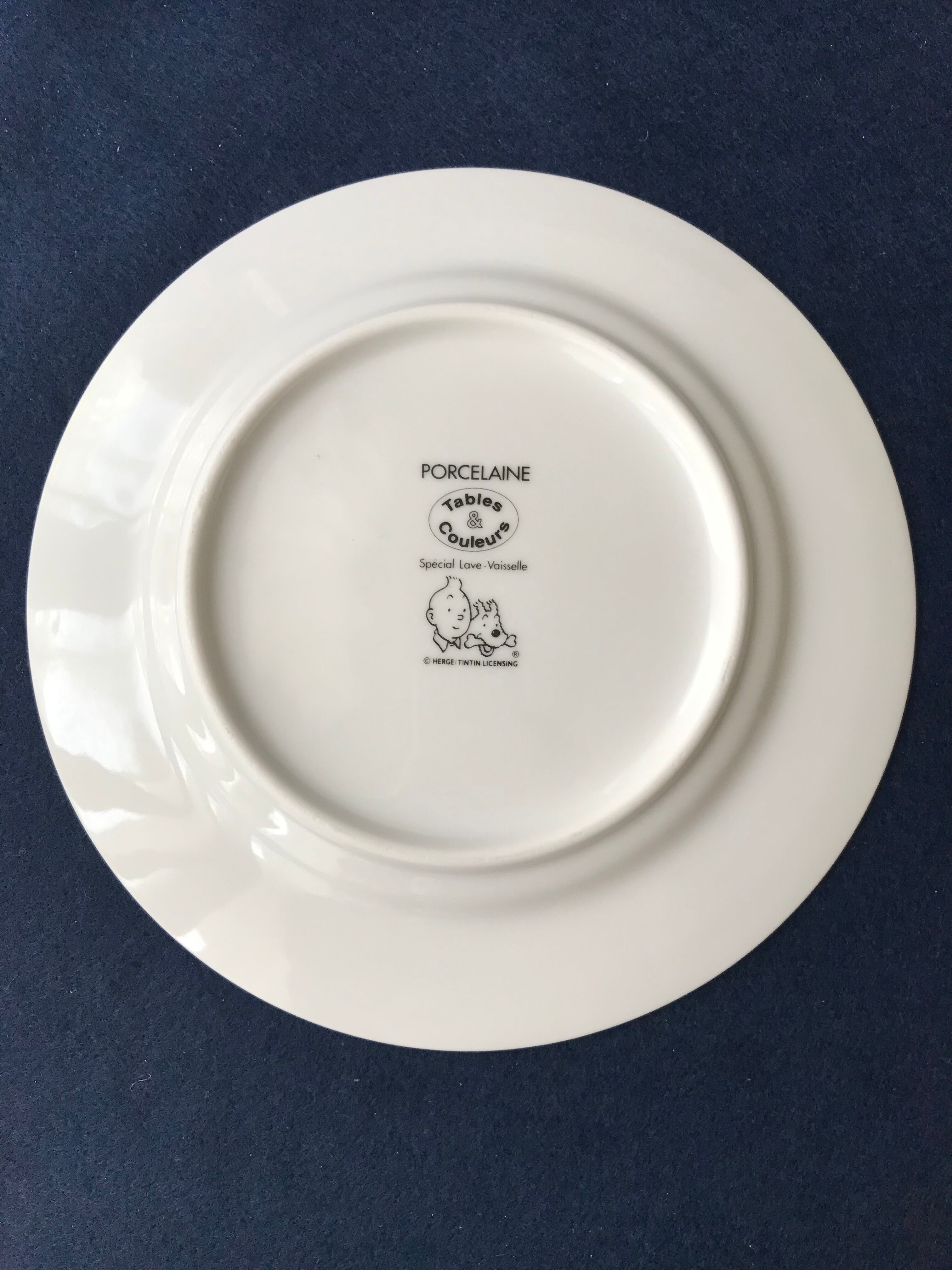 Tintin Plate, The Blue Lotus