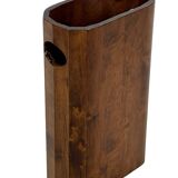 Porte-parapluies vintage en bois, design minimaliste des années 1960